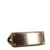 Hermes Drag handbag in brown box leather - Detail D4 thumbnail