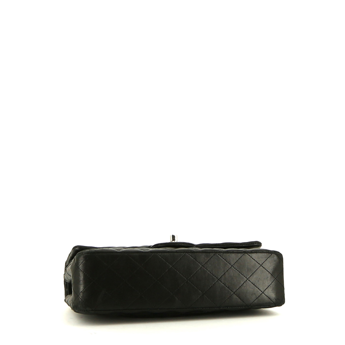 Bolso de mano Chanel  Timeless Classic en cuero acolchado negro - Detail D5