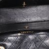 Chanel  Vintage handbag  in blue and white quilted leather - Detail D2 thumbnail