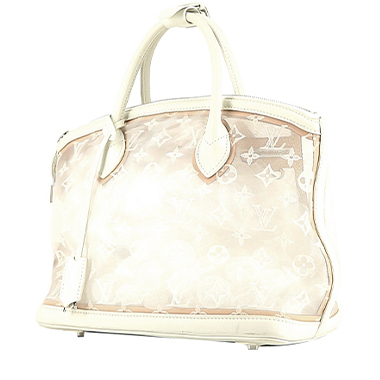 Lockit leather handbag Louis Vuitton Pink in Leather - 27473443