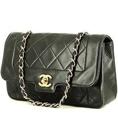 Chanel Lambskin Quilted 19 Round Clutch With Chain Black – STYLISHTOP
