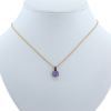 Pomellato Capri necklace in pink gold,  jade and amethyst - 360 thumbnail