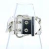 Brazalete Hermès Boucle Sellier talla XL en plata - 360 thumbnail
