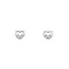 Orecchini Chopard Happy Diamonds in oro bianco e diamanti - 00pp thumbnail