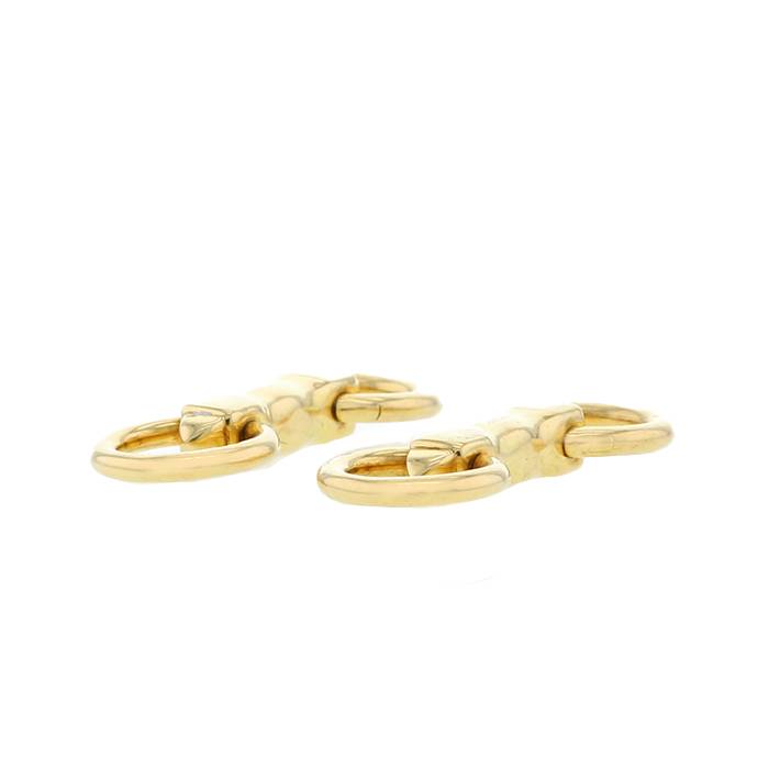 Cartier pair of cufflinks in yellow gold - 00pp