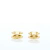 Cartier pair of cufflinks in yellow gold - 360 thumbnail