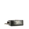 Bolso de mano Chanel  Mini Timeless en cuero acolchado negro y color burdeos - Detail D4 thumbnail