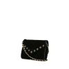 Bolso bandolera Chanel Vintage en ante negro - 00pp thumbnail