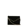 Bolso bandolera Chanel Vintage en ante negro - 360 thumbnail