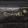 Borsa a tracolla Chanel Vintage in camoscio nero con decoro di borchie - Detail D3 thumbnail