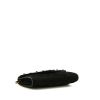 Borsa a tracolla Chanel Vintage in camoscio nero con decoro di borchie - Detail D4 thumbnail