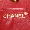 Chanel 31 shoulder bag in navy blue quilted jersey and navy blue leather - Detail D4 thumbnail