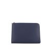 Bolsito de mano Louis Vuitton Pochette Jour modelo pequeño en cuero granulado azul - 360 thumbnail