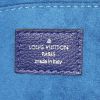 Louis Vuitton Pochette Jour small model pouch in blue grained leather - Detail D3 thumbnail