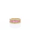 Poiray ring in yellow gold,  rubellite and diamonds - 360 thumbnail