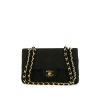 Chanel  Timeless handbag  in black quilted canvas - 360 thumbnail