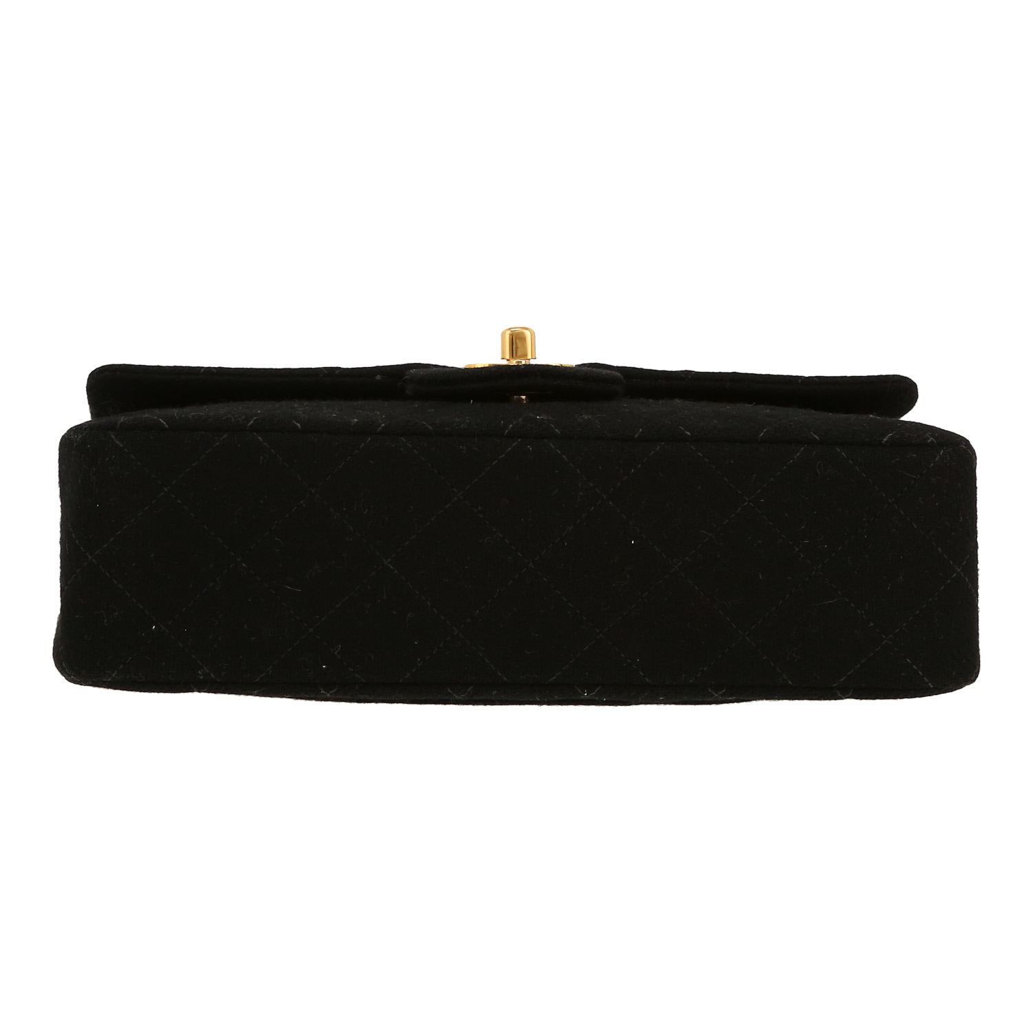 Borsa Chanel  Timeless Classic in tela trapuntata nera - Detail D1