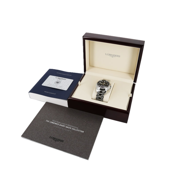Longines Flagship watch in stainless steel Ref:  L2.752.4 Circa  2010 - Detail D2
