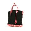 Louis Vuitton Lockit  handbag in black monogram canvas and red patent leather - 00pp thumbnail