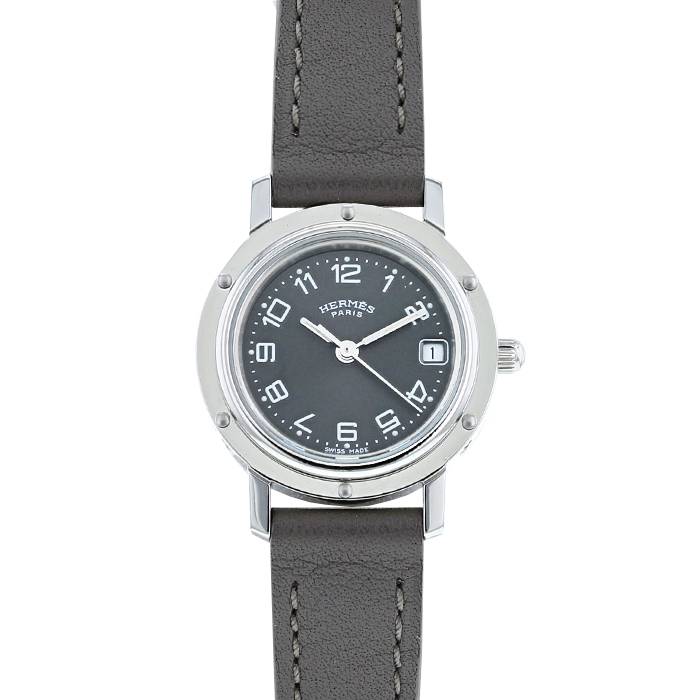Hermes Clipper watch in stainless steel Ref:  CL4.210 Circa  2021 - 00pp