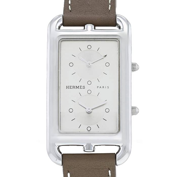 Hermès Cape Cod Nantucket - Dual Time watch in stainless steel Ref:  CC3. 510 Circa  2010 - 00pp