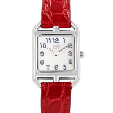 Montre Hermès Cape Cod en or blanc Vers 2000