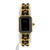 Reloj Chanel Première  talla M de oro chapado Circa  1990 - 360 thumbnail