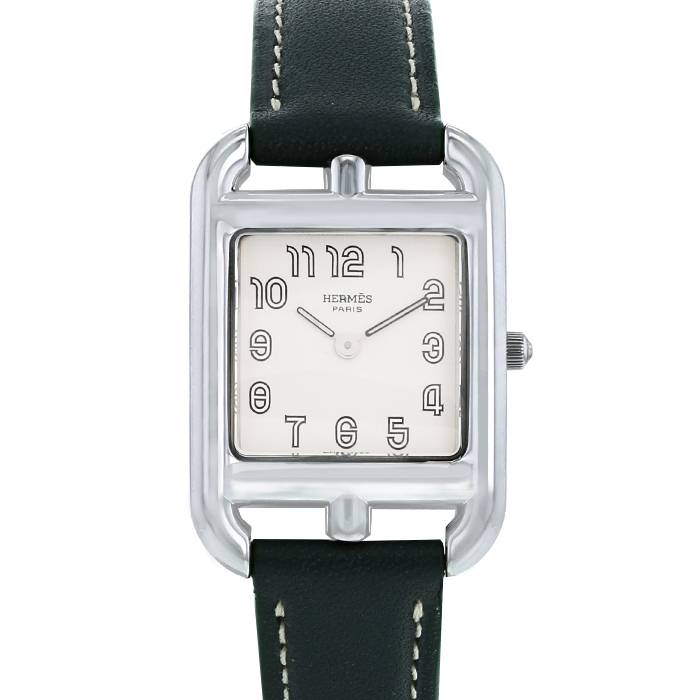 Hermes Cape Cod watch in stainless steel Ref:  CC1.210 Circa  2019 - 00pp