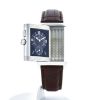 Jaeger-LeCoultre Reverso-Duoface watch in stainless steel Ref:  272.8.54 Circa  2010 - Detail D5 thumbnail