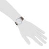 Hermes Arceau watch in stainless steel Ref:  AR4.710 Circa  2000 - Detail D1 thumbnail
