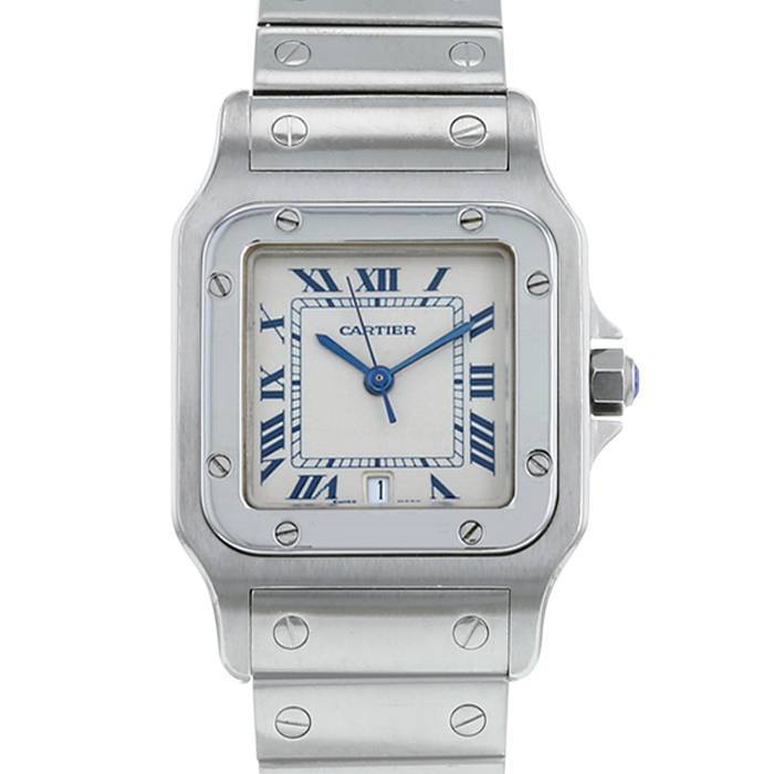 Cartier Santos Galbée watch in stainless steel Ref:  987901 Circa  2000 - 00pp