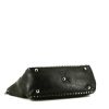 Shopping bag Valentino Rockstud in pelle nera decorazioni con borchie - Detail D5 thumbnail