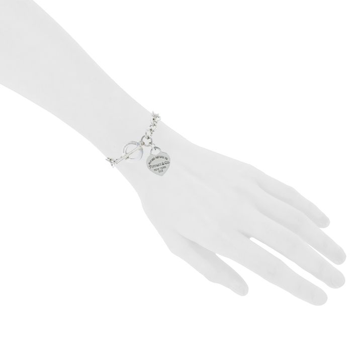 Tiffany & Co Return To Tiffany bracelet in silver - Detail D1