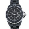Chanel J12 watch in black ceramic Ref:  H0682 Circa  2006 - 00pp thumbnail