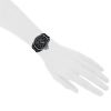 Chanel J12 watch in black ceramic Ref:  H0682 Circa  2006 - Detail D1 thumbnail