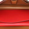 Sac bandoulière Céline Classic Box en cuir beige et rouge - Detail D3 thumbnail