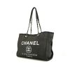 Bolso Cabás Chanel  Deauville modelo mediano  en lona denim azul - 00pp thumbnail