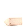Bolso de mano Dior Lady Dior D-Light en lona rosa pálido - Detail D5 thumbnail