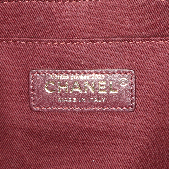 Chanel Néo Executive bag in black leather - Detail D4