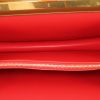 Celine Clasp handbag in brown leather - Detail D2 thumbnail