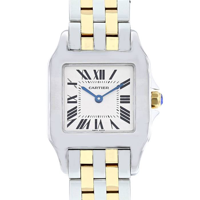 Cartier Santos-Demoiselle watch in gold and stainless steel Ref:  2701 Circa  2010 - 00pp