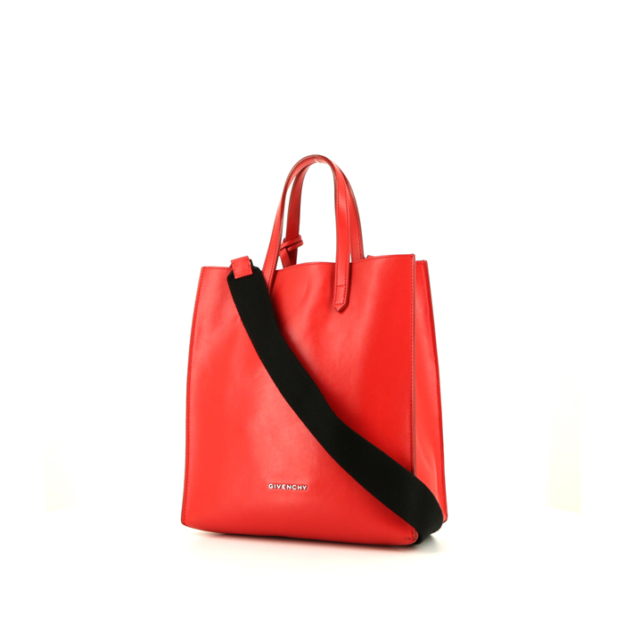 Givenchy shopping bag in red leather - 00pp