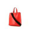 Sac cabas Givenchy en cuir rouge - 00pp thumbnail