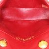 Borsa a tracolla Chanel Mini Timeless in pelle trapuntata rossa - Detail D2 thumbnail