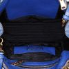 Prada  Double handbag  in blue leather - Detail D3 thumbnail