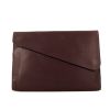 Dior Diorissimo pouch in purple leather - 360 thumbnail