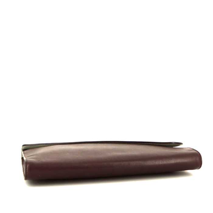 Dior Diorissimo pouch in purple leather - Detail D4