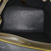 Celine  Trapeze medium model  handbag  in yellow and khaki bicolor  leather - Detail D3 thumbnail