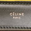 Bolso de mano Celine  Trapeze modelo mediano  en cuero bicolor amarillo y caqui - Detail D4 thumbnail