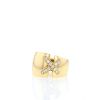 Chaumet Lien size XL ring in yellow gold and diamonds - 360 thumbnail